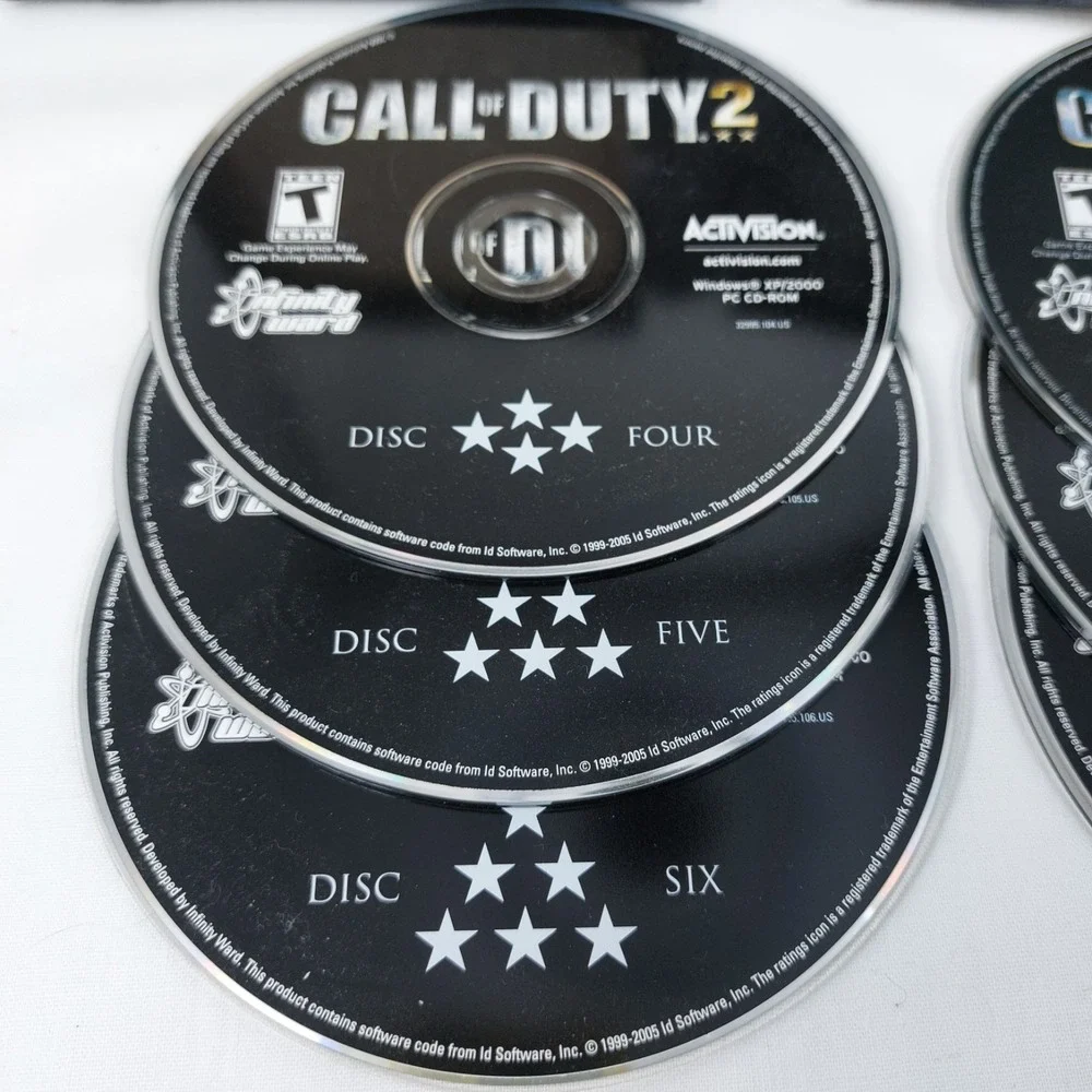 Call of Duty 2 Big Red One PC CD-ROM Special Edition Game Complete‎ TEEN